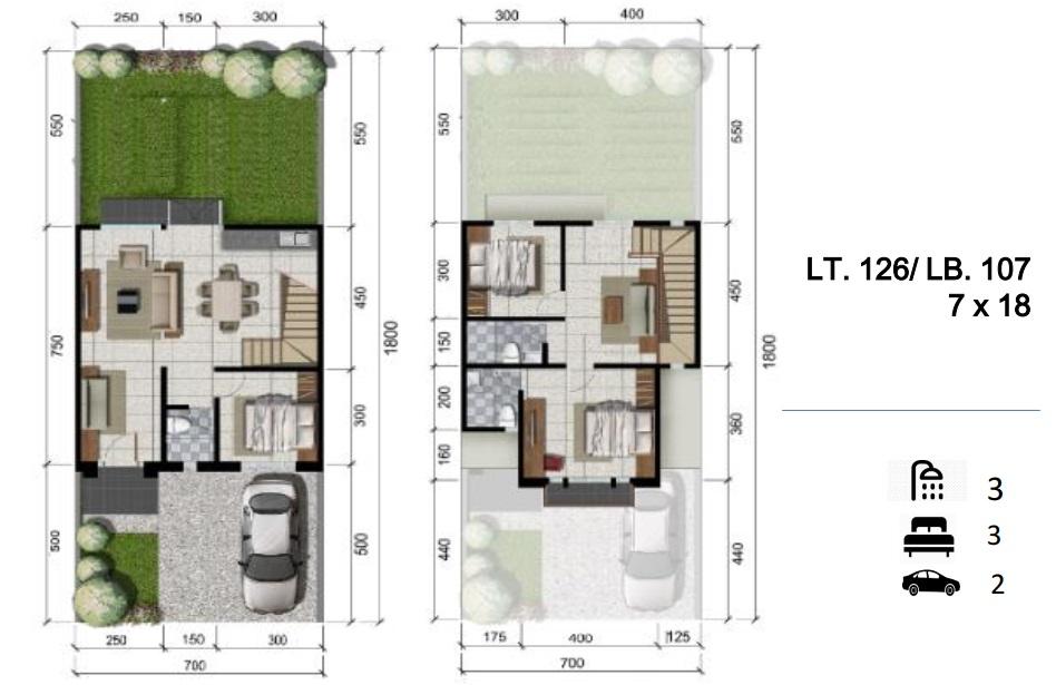 Detail Denah Rumah Ciputra Nomer 41