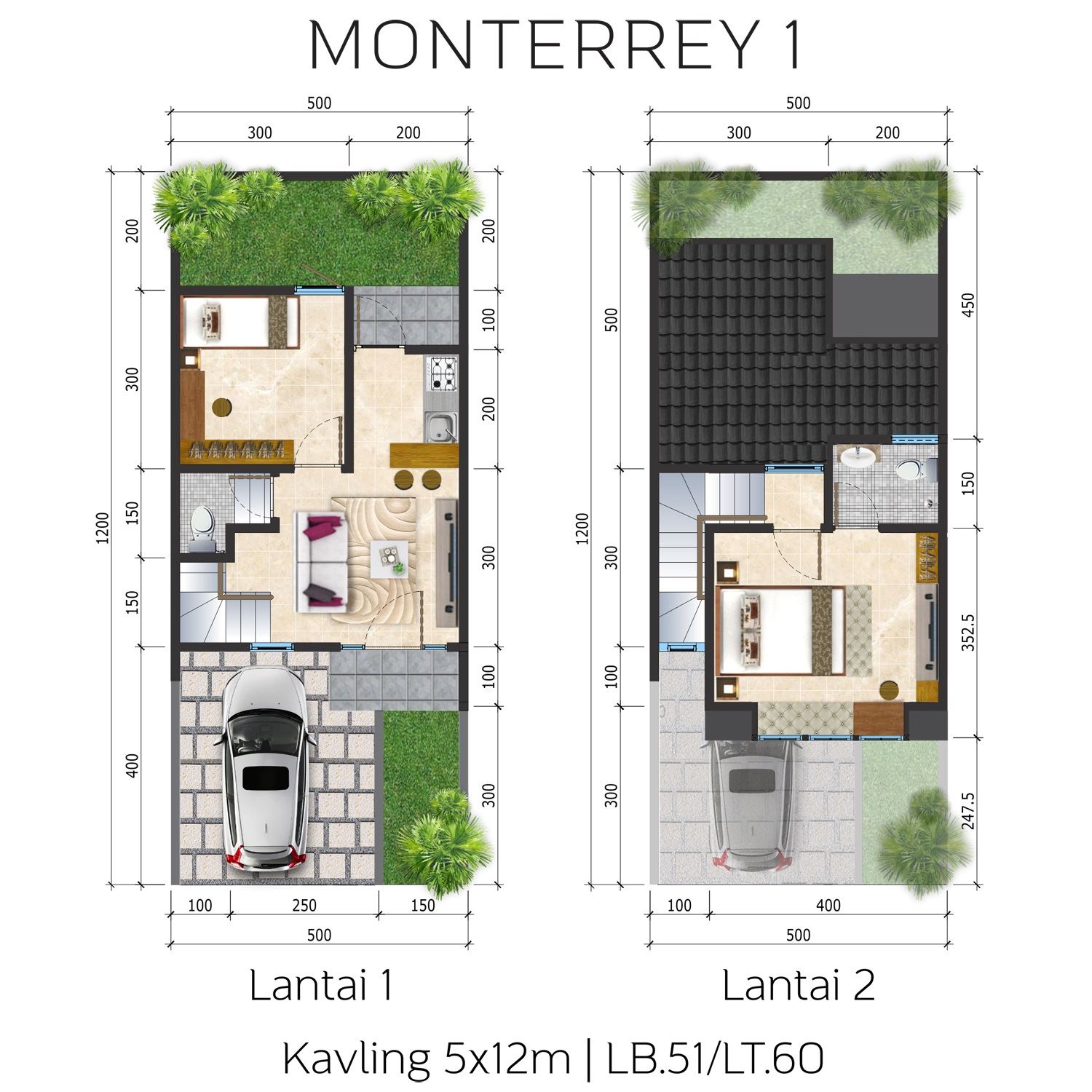 Detail Denah Rumah Ciputra Nomer 50