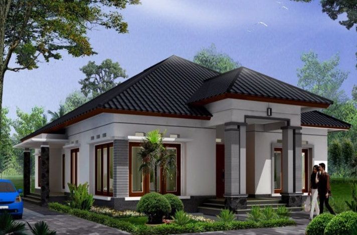 Detail Denah Rumah Dengan 2 Teras Nomer 31