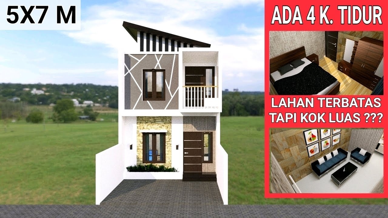 Detail Denah Rumah Dua Lantai Nomer 37