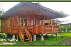 Detail Denah Rumah Kayu 2 Kamar Nomer 29