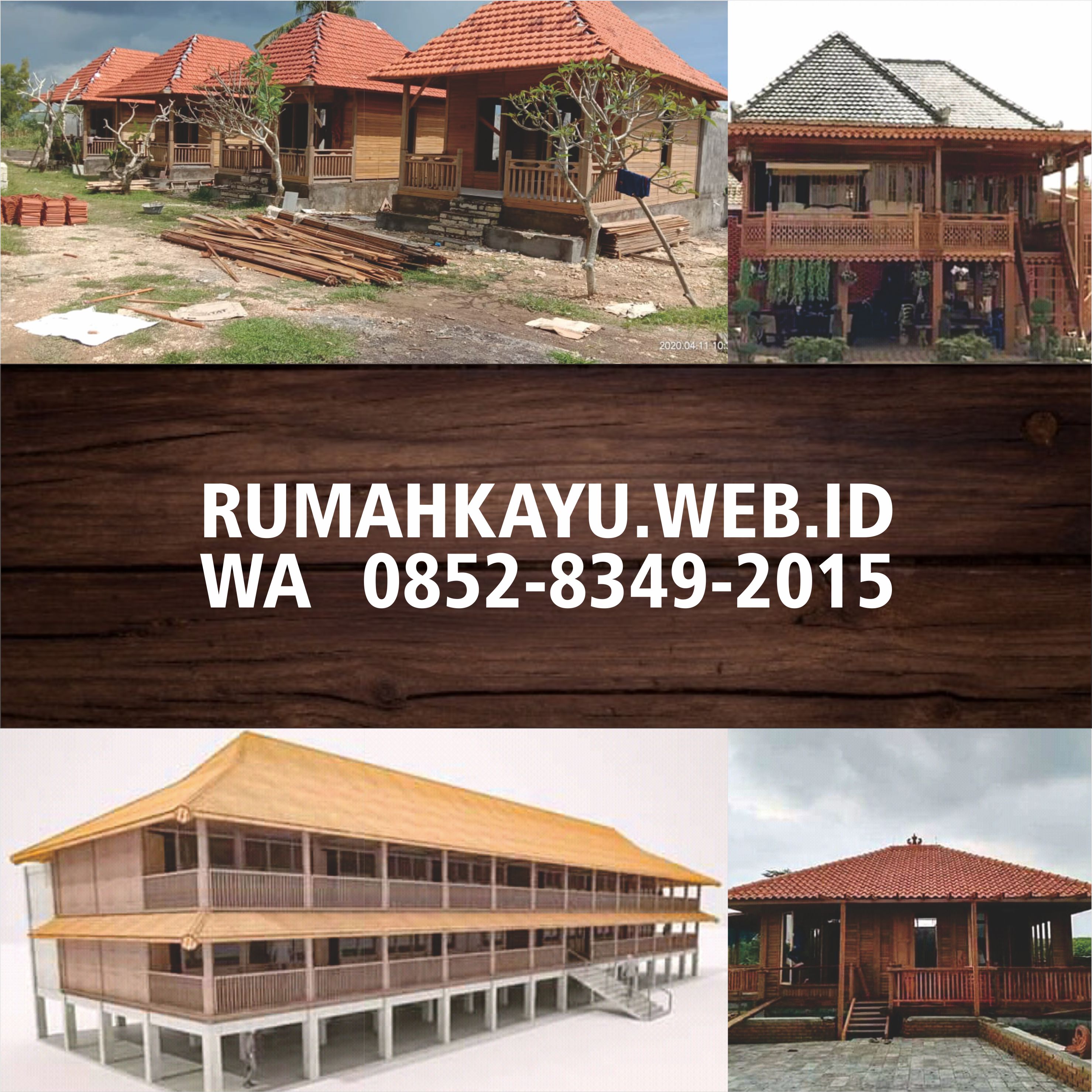 Detail Denah Rumah Kayu 2 Kamar Nomer 48