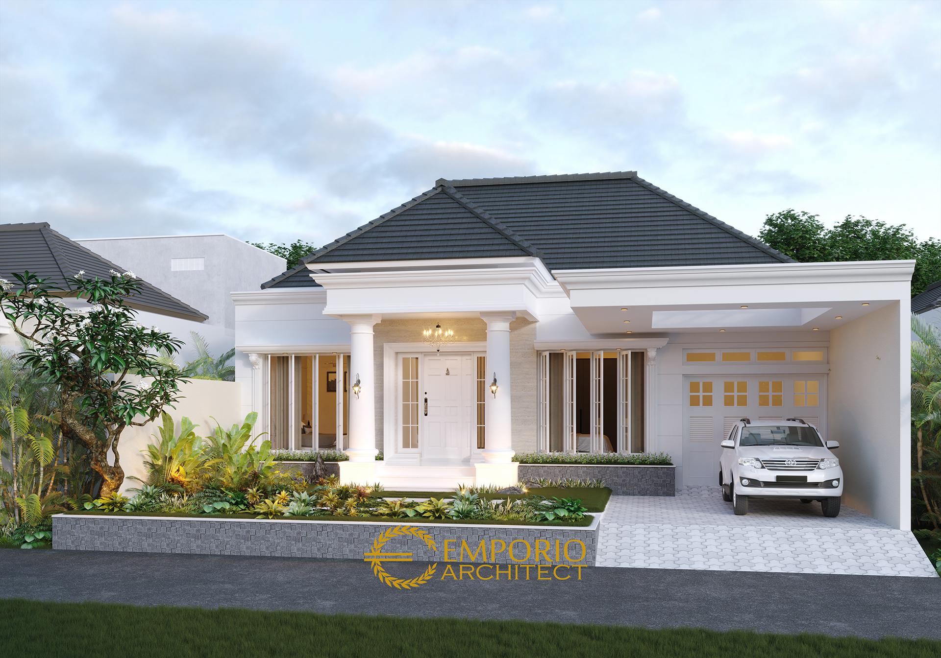 Detail Denah Rumah Klasik 1 Lantai Koleksi Nomer 11