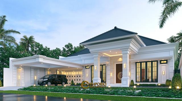 Detail Denah Rumah Klasik 1 Lantai Nomer 15