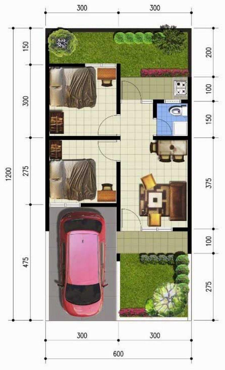 Detail Denah Rumah Kpr Nomer 14