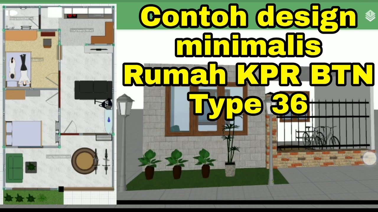 Detail Denah Rumah Kpr Nomer 38