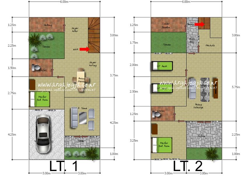 Detail Denah Rumah Luas Nomer 18