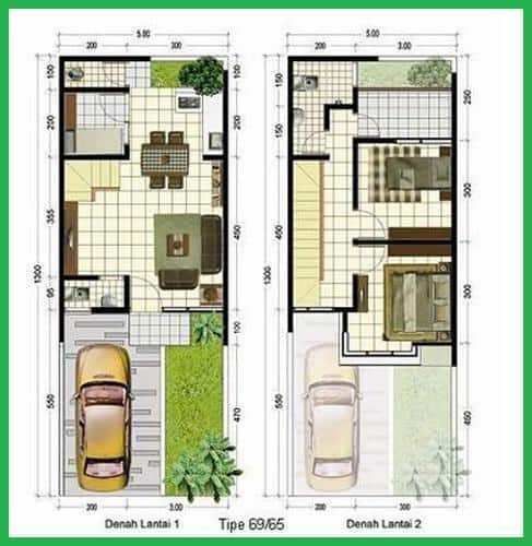 Detail Denah Rumah Menurut Primbon Jawa Nomer 22