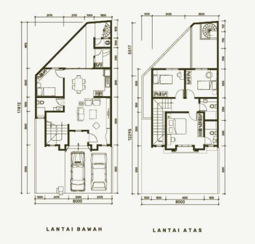 Detail Denah Rumah Mewah Nomer 16