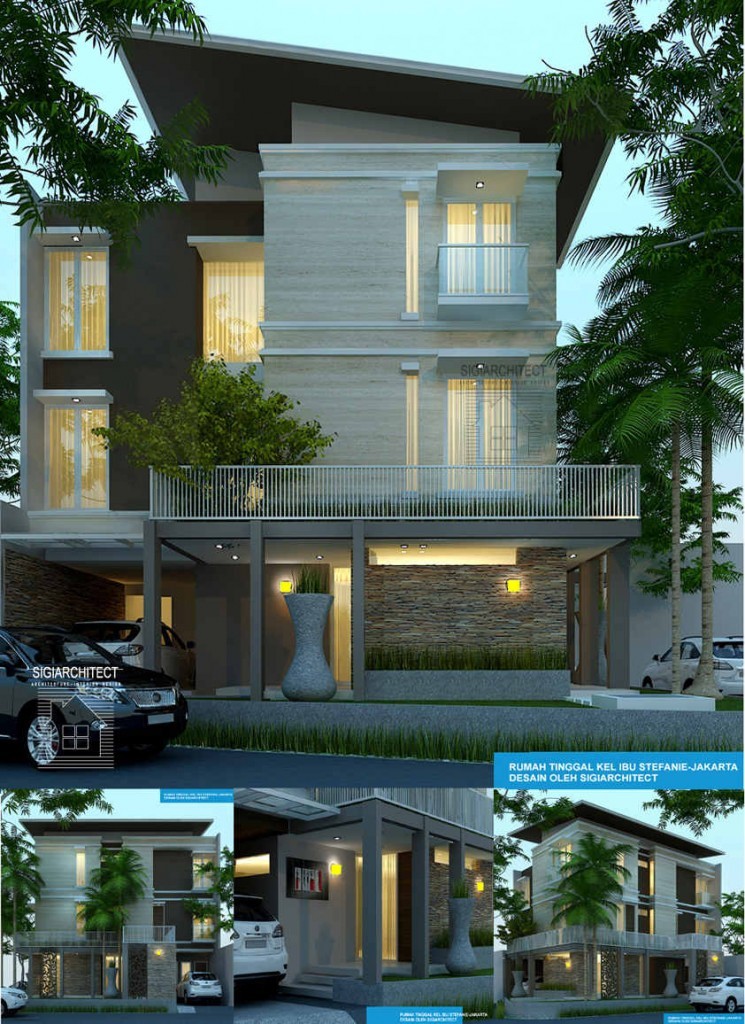 Detail Denah Rumah Mewah 3 Lantai Nomer 17