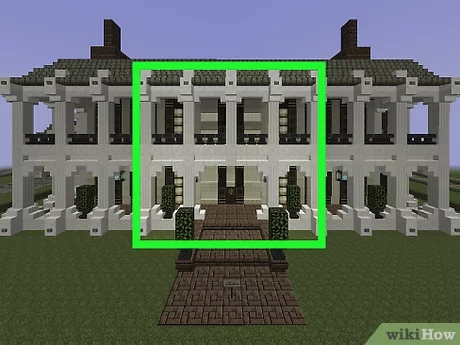 Detail Denah Rumah Minecraft Nomer 30