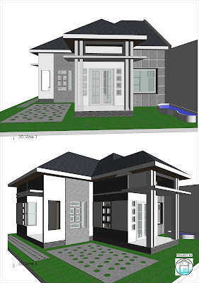 Detail Denah Rumah Minimalis 13x10 Nomer 56