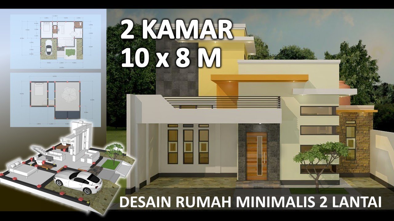 Detail Denah Rumah Minimalis Bertingkat Nomer 36