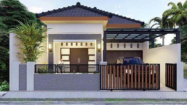 Detail Denah Rumah Minimalis Dengan Garasi Nomer 15