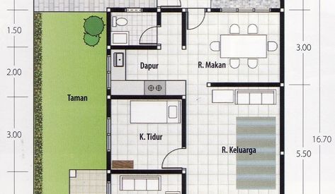 Detail Denah Rumah Minimalis Dengan Garasi Nomer 48