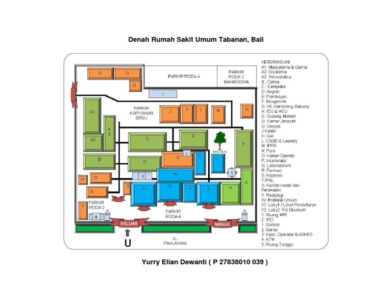 Detail Denah Rumah Sakit Nomer 7