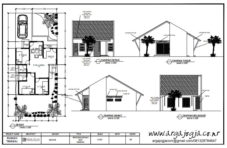 Detail Denah Rumah Sakit Gambar Kerja Nomer 21