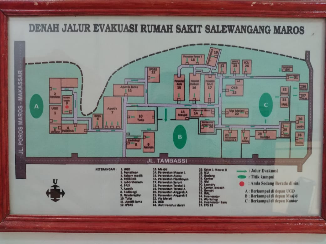 Detail Denah Rumah Sakit Tipe C Nomer 19