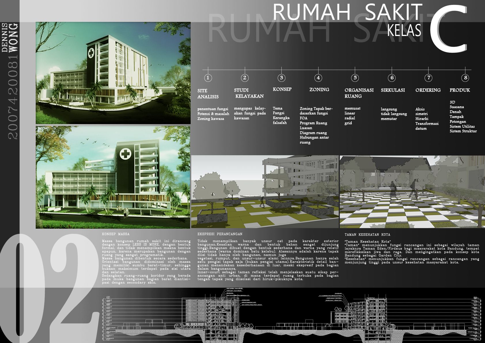 Detail Denah Rumah Sakit Tipe C Nomer 22