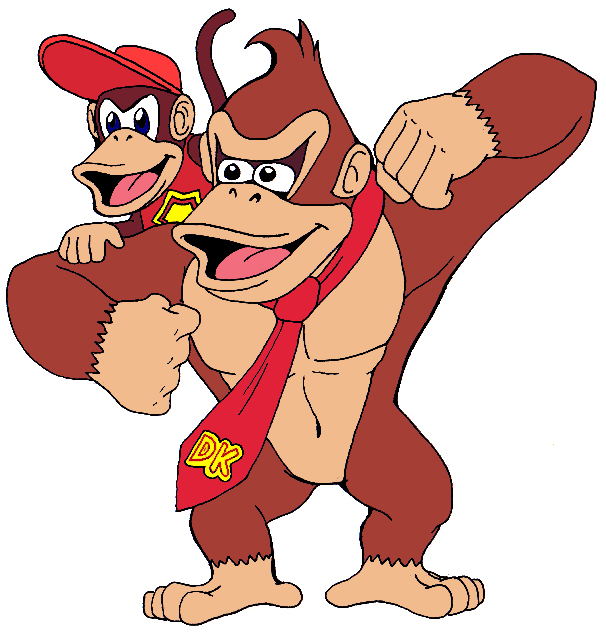 Detail Diddy Kong Art Nomer 11