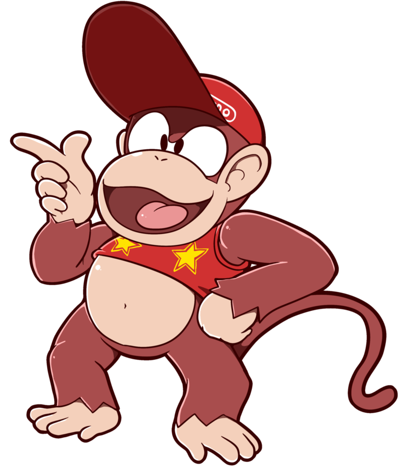 Detail Diddy Kong Art Nomer 2