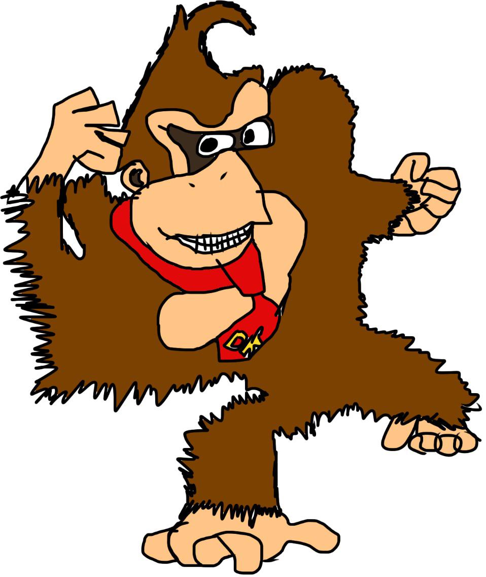 Detail Diddy Kong Art Nomer 24