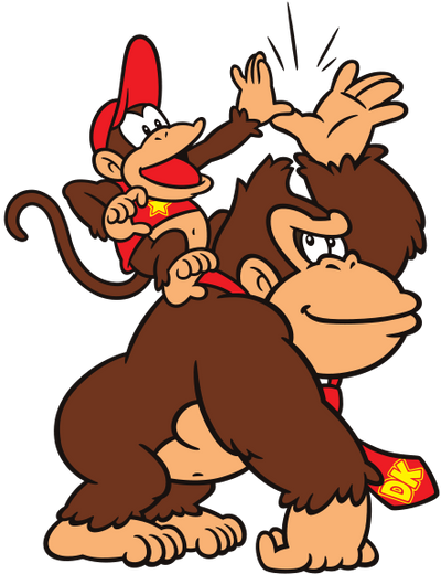 Detail Diddy Kong Art Nomer 9