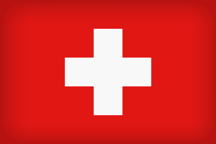 Flagge Schweiz - KibrisPDR