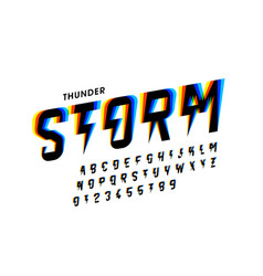 Detail Lightning Font Nomer 7