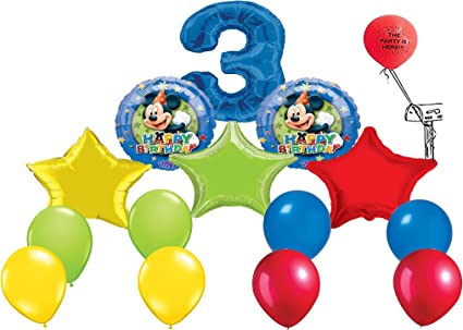 Detail Mickey Mouse Balloons Amazon Nomer 27