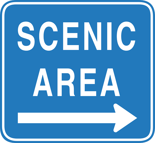 Detail Scenic Route Sign Nomer 19