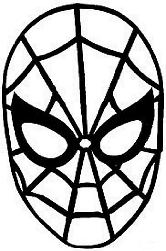 Detail Spiderman Maske Ausdrucken Nomer 11