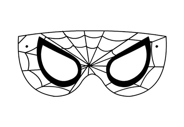 Detail Spiderman Maske Ausdrucken Nomer 15