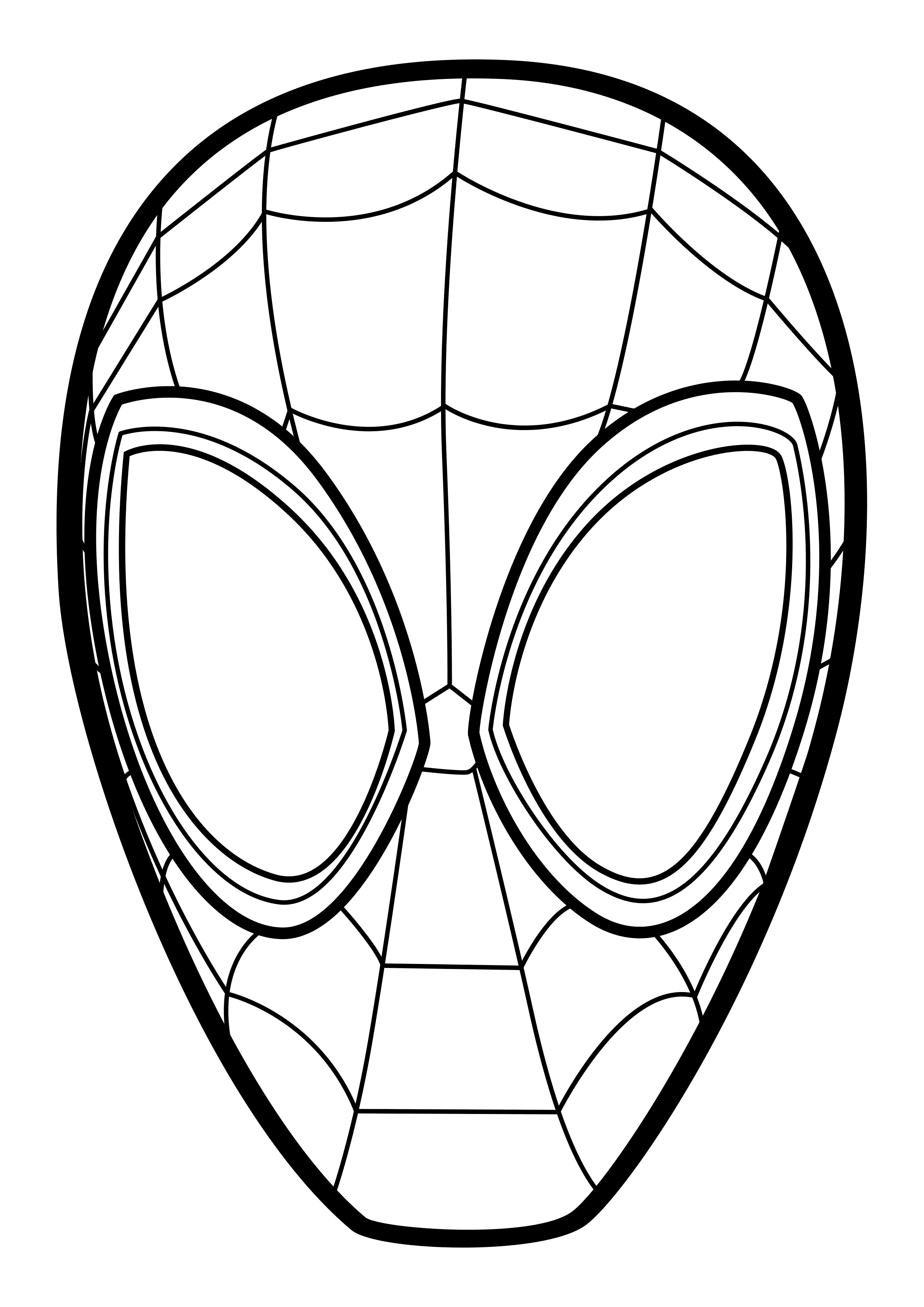Detail Spiderman Maske Ausdrucken Nomer 16
