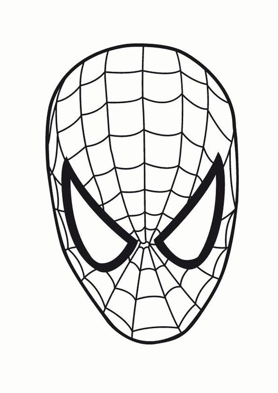 Detail Spiderman Maske Ausdrucken Nomer 18