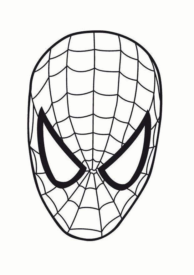 Detail Spiderman Maske Ausdrucken Nomer 2