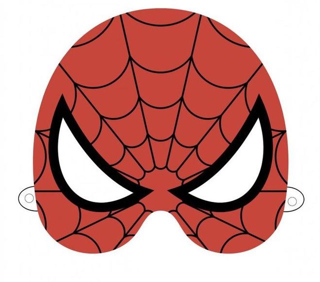 Detail Spiderman Maske Ausdrucken Nomer 21
