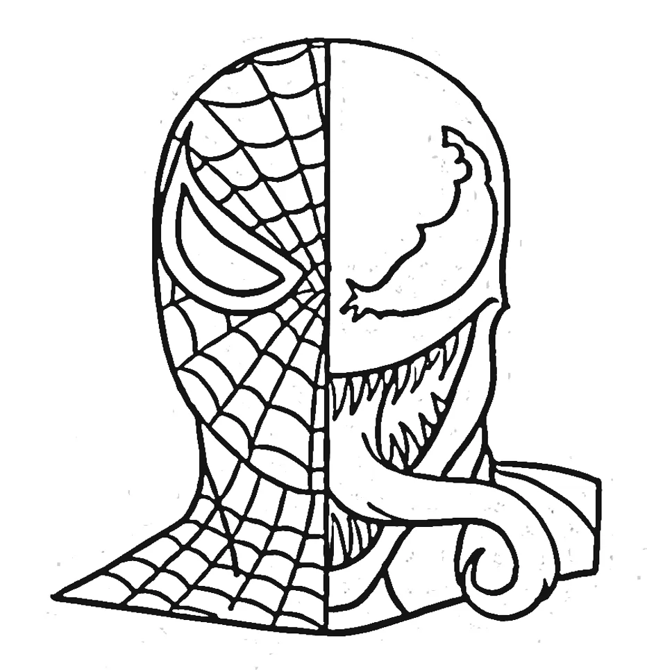 Detail Spiderman Maske Ausdrucken Nomer 22