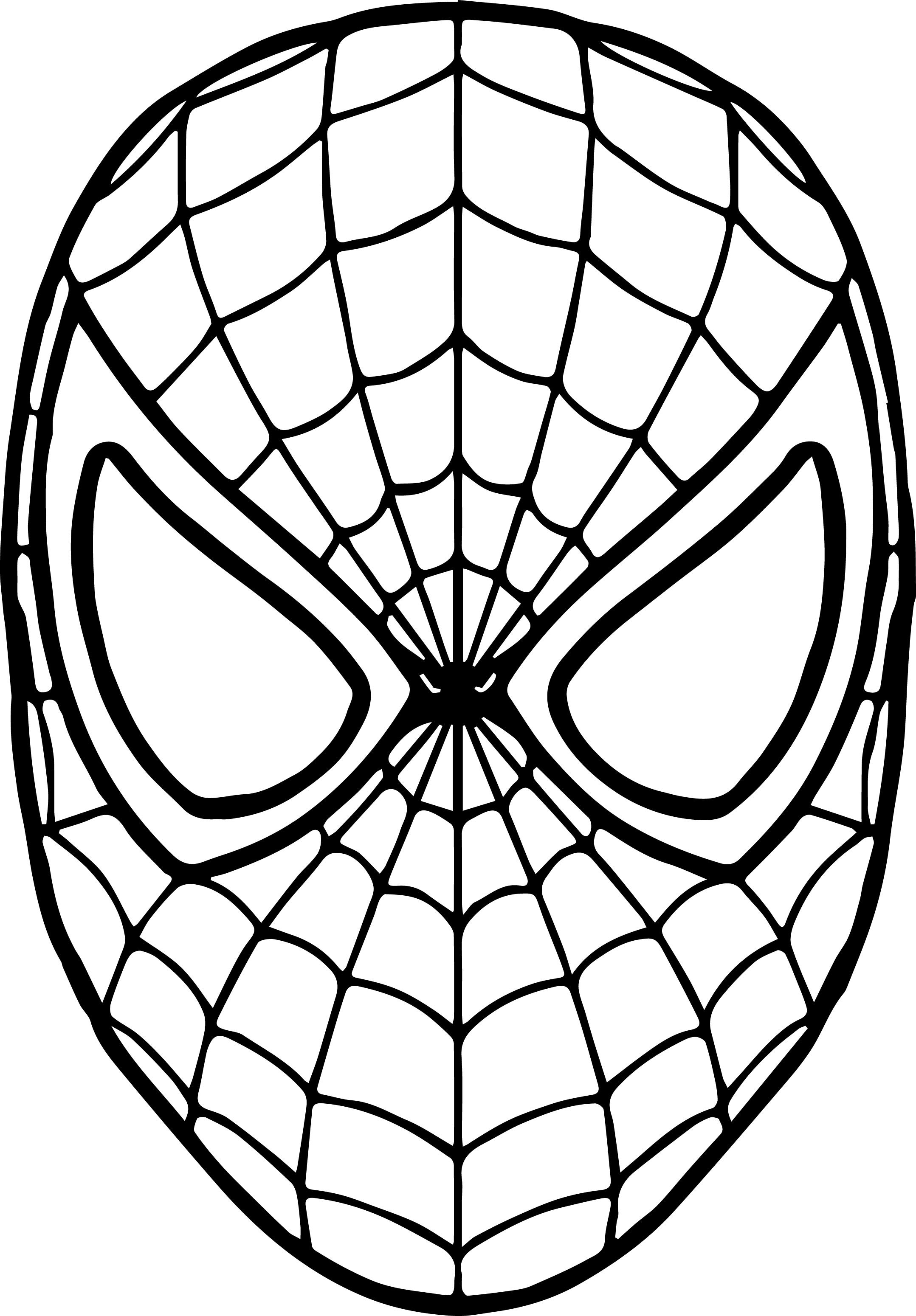 Detail Spiderman Maske Ausdrucken Nomer 8