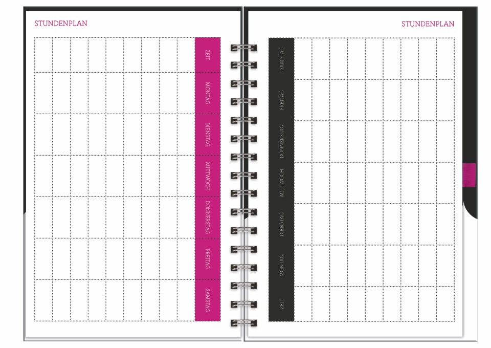 Detail Stylischer Stundenplan Nomer 9