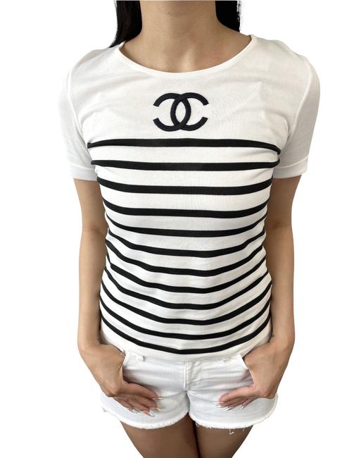 Detail T Shirt Logo Chanel Nomer 13