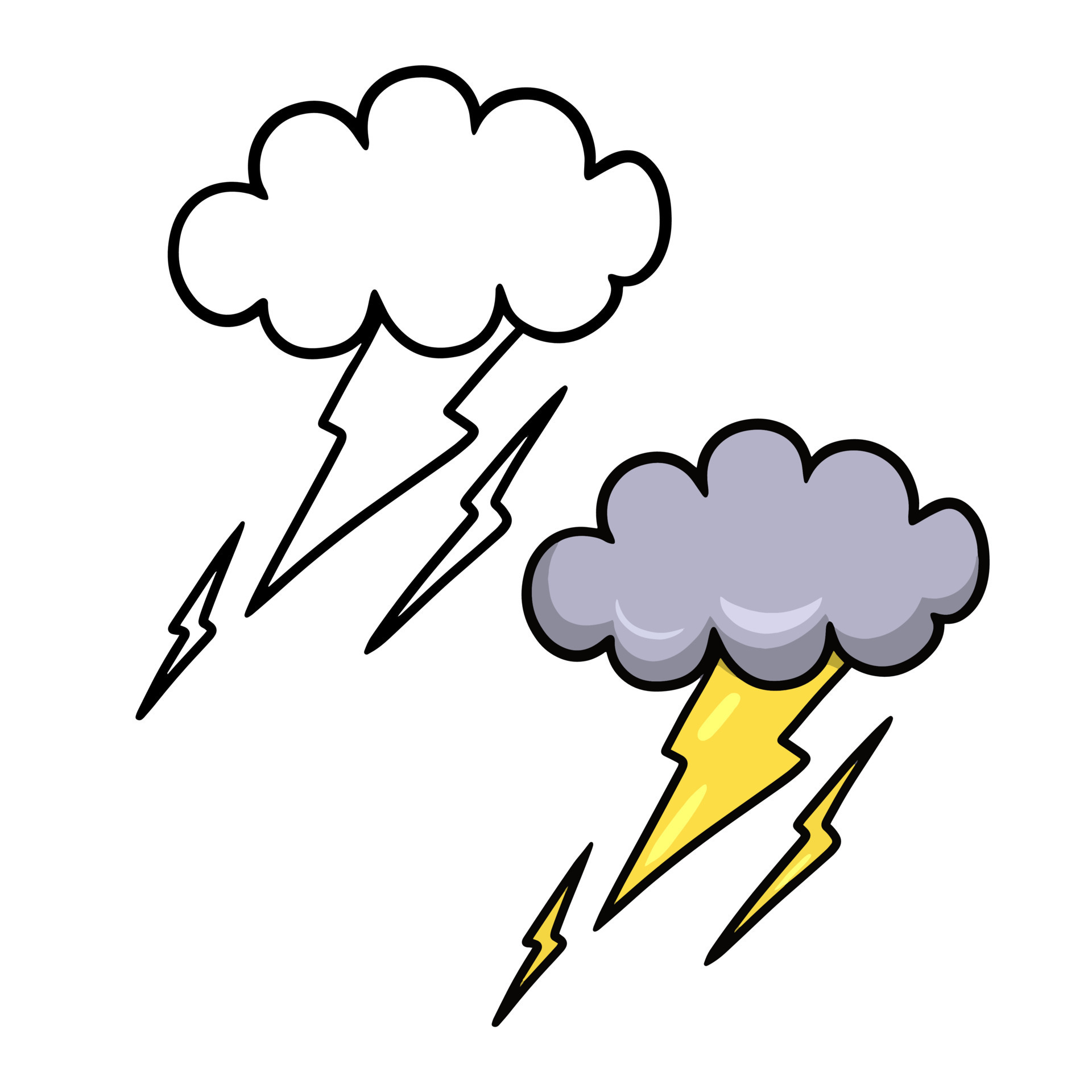 Detail Thunderstorm Animation Nomer 10