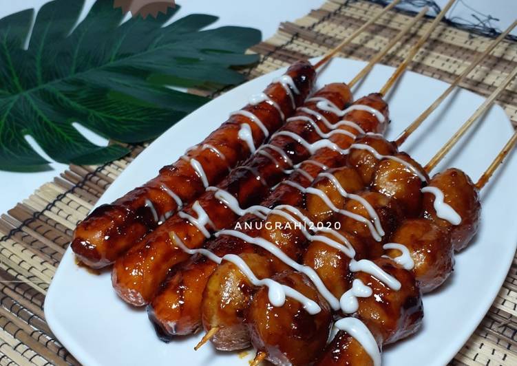 Detail Gambar Sosis Bakar Dan Bakso Bakar Nomer 58