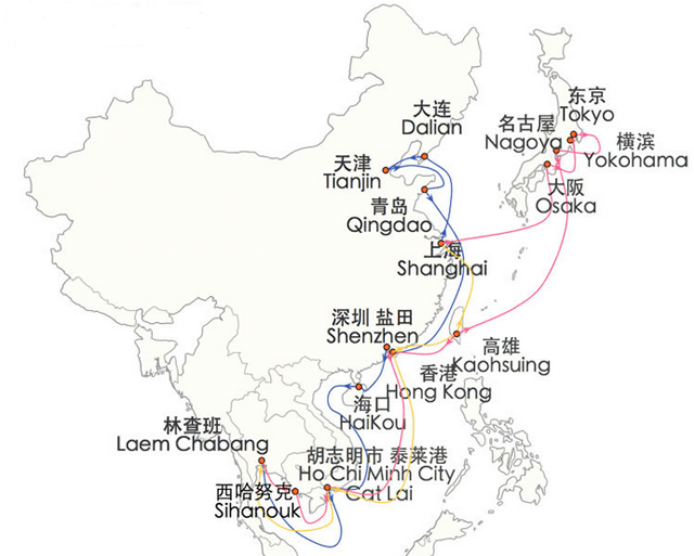 Detail Gambar Southeast Asia Shipping Route Nomer 6