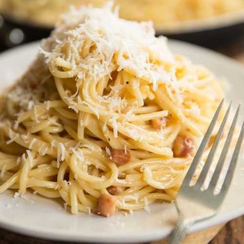 Detail Gambar Spaghetti Carbonara Nomer 25