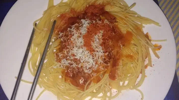 Detail Gambar Spaghetti Rumahan Nomer 15