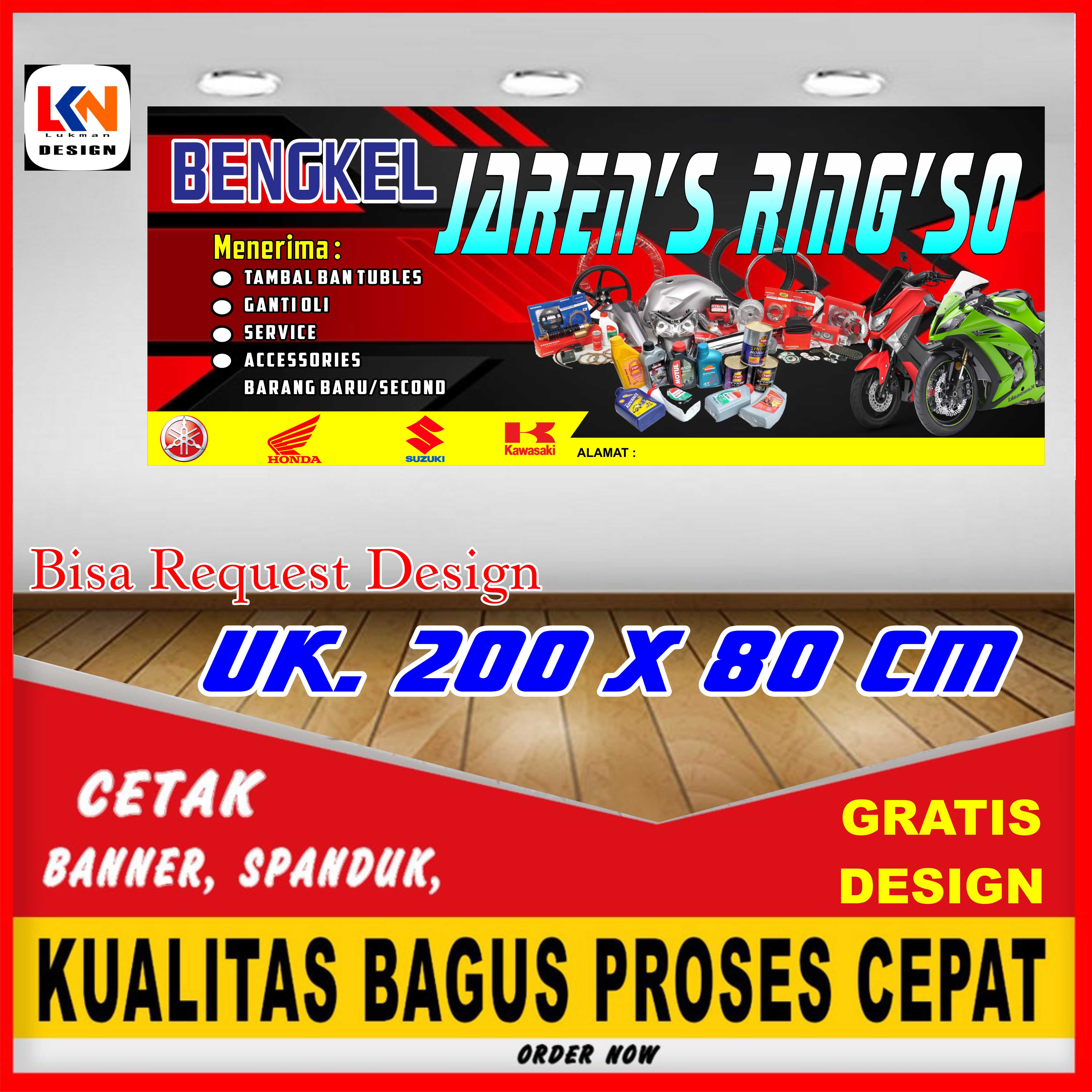 Detail Gambar Spanduk Bengkel Motor Nomer 49