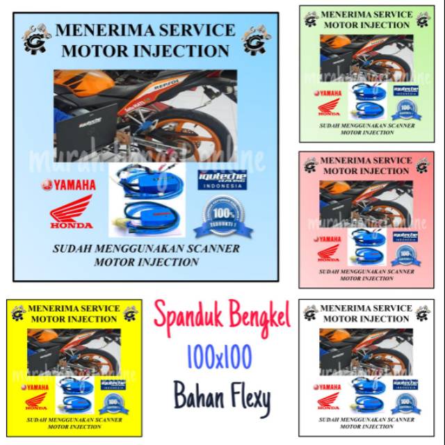 Detail Gambar Spanduk Bengkel Motor Nomer 56