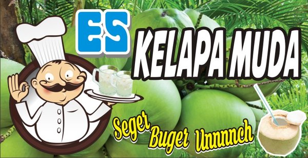 Detail Gambar Spanduk Es Kelapa Muda Nomer 17