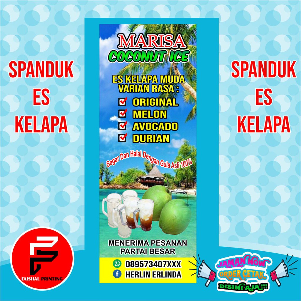 Detail Gambar Spanduk Es Kelapa Muda Nomer 34